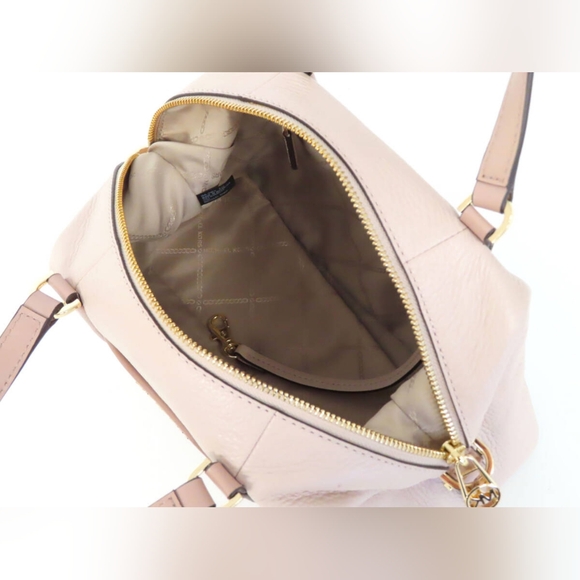 EUC Michael Kors Nude Pink Beck 2 Way Satchel Bag! - Picture 3 of 8